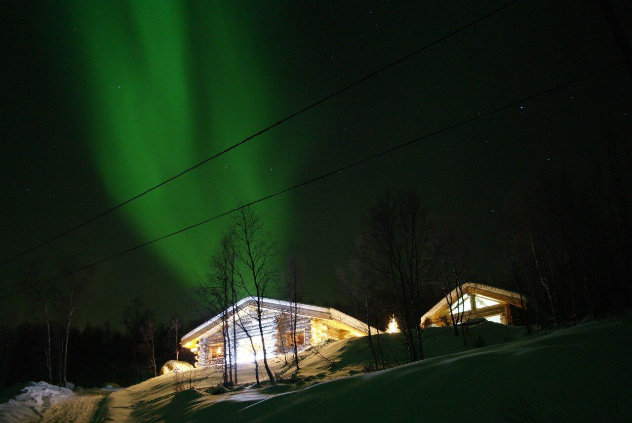 Karpbukt Jarfjord Arctic Aurora Lodge المظهر الخارجي الصورة