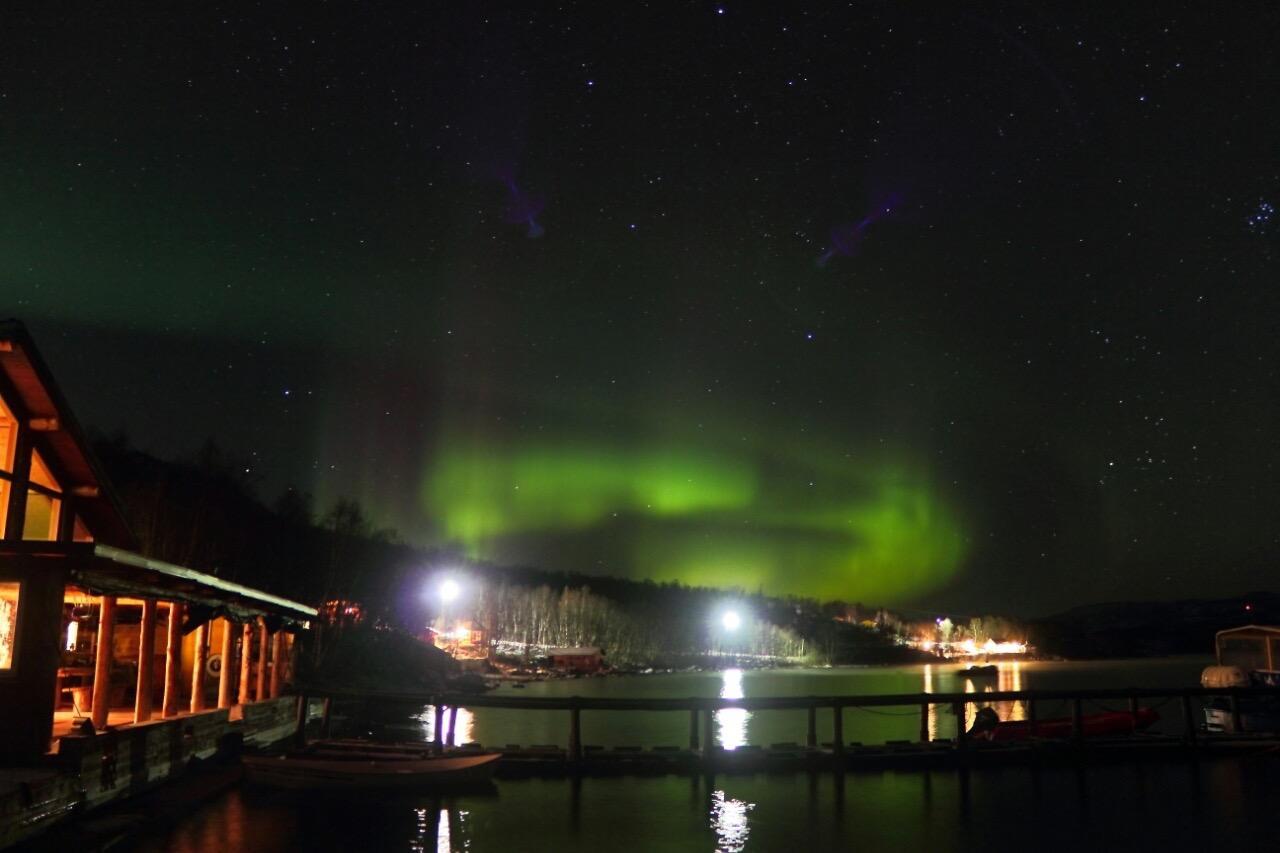 Karpbukt Jarfjord Arctic Aurora Lodge المظهر الخارجي الصورة